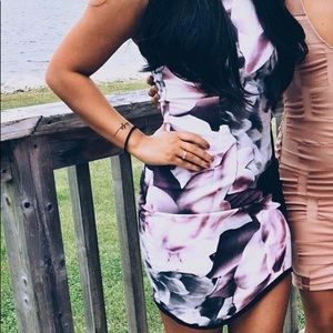 Floral mini dress. Size small.